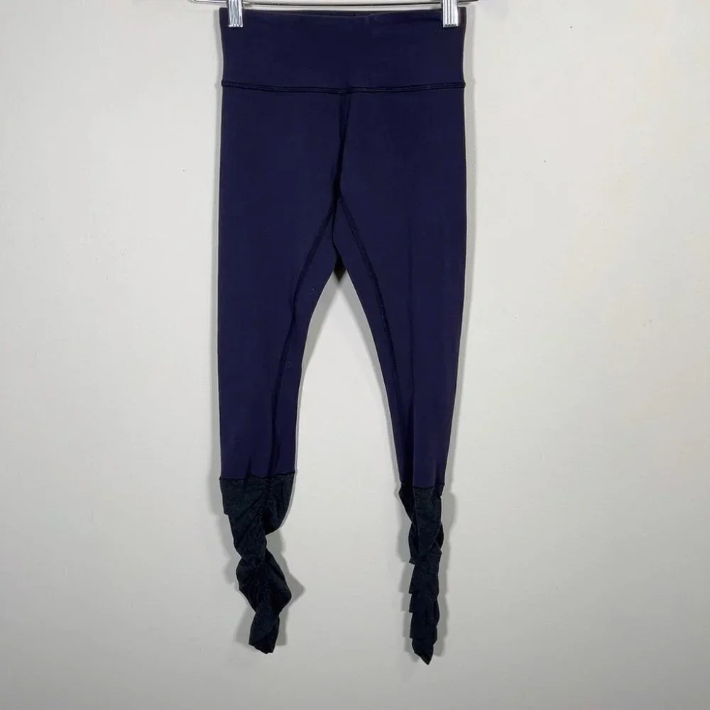 Lululemon Wunder Under Ribbed Leggings